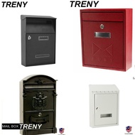 TRENY Japan Mail Box Post Letter Box/ Iron Mail Box/ Besi Plastik/ Mailbox/ Letterbox / Wall Mount Mail Box with Keys