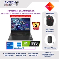 HP OMEN 16-am0166TX 16" 2K 144Hz Gaming Laptop (i7-14650HX, 16GB, 1TB SSD, RTX 5050 8GB, W11)