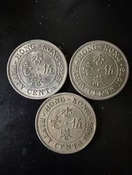 1966 1973 香港英女皇頭硬幣 5毫子 （$30 /個）