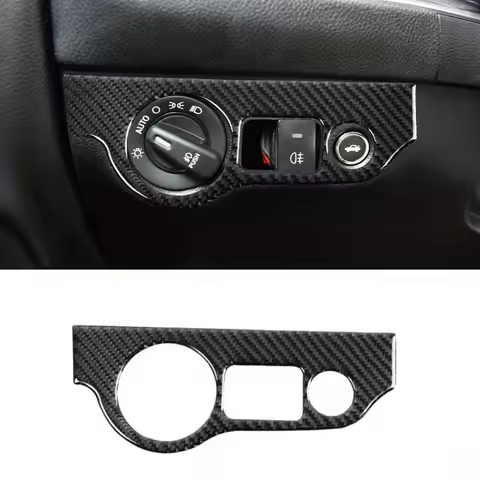 fit for Dodge Challenger 2015 Up for Dodge Charger 2010 Up Car Headlight Switch Button Decoration Co