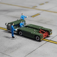 [szluzhen3gv] 1:48 scale Aircraft Pushback Tractor Alloy Body Airplane Tow Tug Model Souvenir Gift G