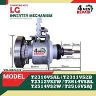 T2310VSAL / T2311VS2B / T2312VS2W / T2514VSAL / T2514VS2W / T2516VSAJ LG WASHING MACHINE INVERTER ME