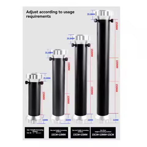 A33T-For Sky Watcher Tripod Pier Extension For AZ Gti Mount Three Sections Height Increase Tube Star