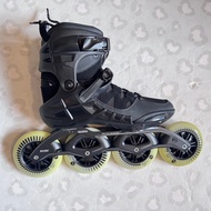 POWERSLIDE - Phuzion Argon Road Black 110 Fitness Inline Skates (Spinner Wheels)