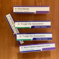 Employee Name List, Employee Name Acrylic, Officer Name List