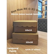 Kraft Snack Box R5 & R3 Lace Cake Box 10x14 12x16