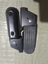 【2PCS】Footstep Depan Lipat 1Set Hitam Pijakan Kaki Motor Matic Nyaman Aman Universal/Vario/NMAX/Beat