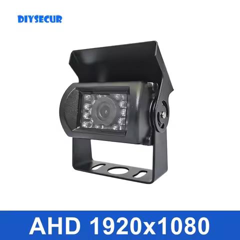 DIYSECUR 1080P AHD 4PIN 12V DC Camera Waterproof Van Bus Lorry Car Rear View Reversing Parking Camer