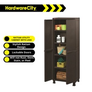 Keter Rattan Utility Cabinet With Legs