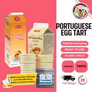 [ Froz/NOT FOR SINGAPORE ] Rich's Portuguese Egg Tart/ KFI Portuguese Egg Tart/ Easy Egg Tart Premix