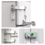 factoryoutlet2.sg Baby Safety Lock Baby Proof Security Protector Door Lock Kids Refrigerator Lock Hot