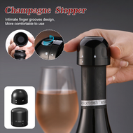 VOVA Champagne Stopper Reusable Champagne Saver Plug Leakproof Vacuum Wine Bottle Stopper Sealing Cap for Home Bar Kitchen Gadget