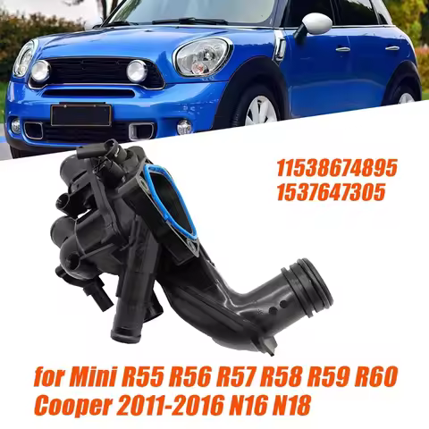 Engine Coolant Thermostat Housing Assy 11538674895 For Mini R55 R56 R57 R58 R59 R60 Cooper 2011-2016