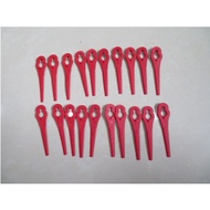 ใบมีดตัดหญ้าพลาสติก ใบมีดพลาสติก ใบมีดตัดหญ้า ยี่ห้อ SUMO รุ่น CGT777-1 จำนวน 1 ชุด (20 ใบ) ใบมีดพลา