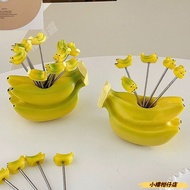 Cute Fruit Fork Creative Fruit Fork Cartoon Fruit Fork Set Dessert Fork