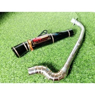 Kou mahachai Pipe 51mm canister conical open specs exhaust Pipe for Wave 125 Xrm 110/125 Wave 100/11