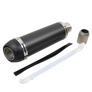 Motorcycle Exhaust Muffler Carbon Fiber Sliding Exhaust Muffler (Standard)
