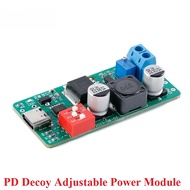 PD/QC Trigger Board Decoy Board Type-C Fast Charger Adjustable 5V 9V 12V 15V 20V High Speed Charging