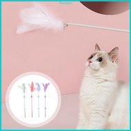 RPAN 4PCS Feathered Cats Teasing Toy Interaction Cats Teaser Toy Boredom Active Cats Toy