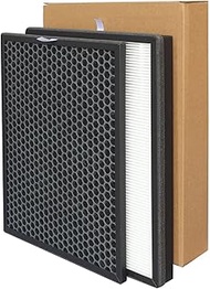 FY6172 FY6171 HEPA Filter and Activated Carbon Filter Replacement for Philips Air Purifier 6000 AC66