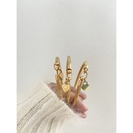 Tifany wire bangle 18k