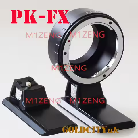 adapter ring with Tripod Stand for pentax pk k mount lens Fujifilm fuji FX X XE3/XA3 XA10/X-M1/X-A7/