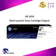 หมึกเครื่องพิมพ์เลเซอร์ HP 107A (W1107A) หมึกโทนเนอร์ สีดำ Black Original Toner Cartridge