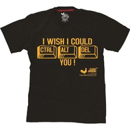 Cap Ayam | Ctrl Alt Del Baju Tshirt Microfiber