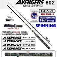 Kenzi avengers 10-20lb fishing rod (15kg)