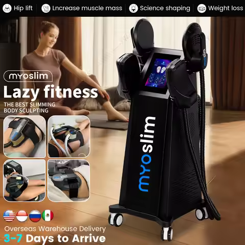 MYOslim 6500W EMS Body Sculpting Device Electromagnetic Slimming Muscle Building Fat Burning Equipme
