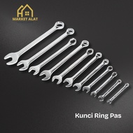 Kunci Ring Pas 6-24mm - Kunci Ring Pas Set Chrome Vanadium