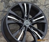 【美麗輪胎舘】FONYEE 品牌適用寶馬BMW 18吋 5X120 8J ET33 中心孔72.6 平光黑電鍍肋條