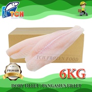 DORY FILLET 6KG , ISI DORY TCH FROZEN FOOD, FRESH FROZEN SEAFOOD, WHOLESALE SUPPLIER, FISH, SALMON, 