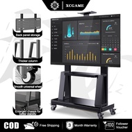 XC Movable TV Stand Base for 32-90 Inch TVs, Heavy-Duty Rolling Media Console