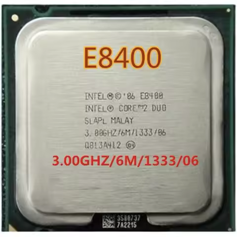 For Intel Core 2 Duo E8400(Shop No.: 0296)