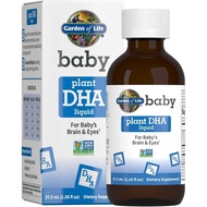 Garden of Life Baby DHA Drops, 600mg Omega 3 DHA Vegan for Baby's Brain & Eyes from Vegetarian Frien