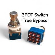 3PDT Foot Switch 9 Legs For DIY Effect