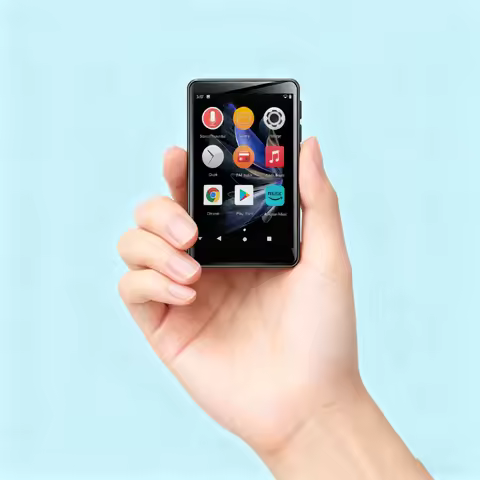 Famue 2.8inch MP4 Player 5MP Camera Android 10 WiFi Bluetooth Smart MP3/MP4 Pocket Media Player Goog