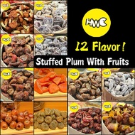 Umeboshi Stuffed Plum With Fruits Mango Strawberry Tomato Tangerine Peel Peach