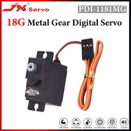 JX PDI-1181MG 18G 3.5KG Metal Gear Digital Core Servo For WLtoys 144001 1/16 RC Car WPL B16 B24 B36 