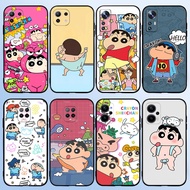 【C+5】Crayon Shin-chan Cute cartoon for Xiaomi Poco X4 Pro F4 X3 NFC GT 12 12X TPU soft black protect