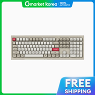 คีย์บอร์ด KICKRON V6 PRO MAX รุ่น Retro Banana Switch ปรับแต่งได้ แบบมีสาย/ไร้สาย