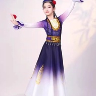 New Chinese Style Minority Ethnic Vitamin Ethnic Vitamin Ethnic Dance Big Skirt Children Xinjiang Da