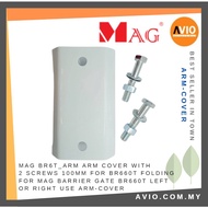 MAG Guardhouse Barrier Gate BR6T Arm Cover with 2 Screw 100mm for BR618T BR630T BR660T use ARM-COVER