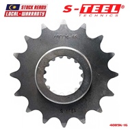 S-TEEL Front Spocket 525 - 16T / Motorcycle for APRILIA