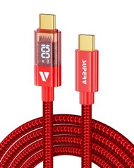 RT4 100W Type-C to Type-C 數據充電線 (1M)｜USB-C充電線｜數據線｜快充線｜LED顯示器