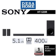 SONY HT-S20R 400 WATTS 5.1 CHANNEL HOME CINEMA SOUNDBAR SYSTEM   HTS20R