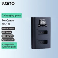 Llano For Canon Camera Battery Charger LP-E10/E17/E6/E8/E12/E5 NB-6L /13L Suitable battery EOS 5D M