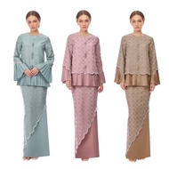 PRELOVED Jannahnoe floral kurung 2025