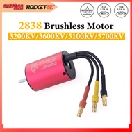 SURPASS HOBBY 2838 3200KV 3600KV 5100KV 5700KV Waterproof Brushless Motor For 1/16 RC Buggy Off-road